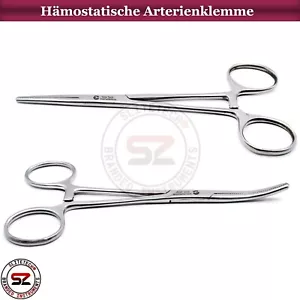 Kelly Klemme Arterienklemme 14cm Chirurgie Atraumatische Gefäßklemme Hakenlöser - Bild 1 von 4