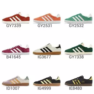 adidas Originals Gazelle Men Classic Casual Lifestyle Shoes Sneakers Pick 1 - Picture 1 of 8