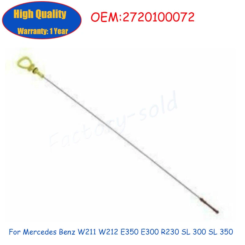 Varilla de medición de aceite de motor para Mercedes Benz W211 W212 E350 E300 R230 SL 300 SL 350 Foto 1 de 3