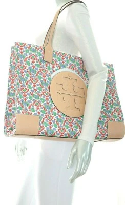 Bolsa tote Tory Burch Ella acolchoada floral Legacy Paisley  - Imagem 1 de 2