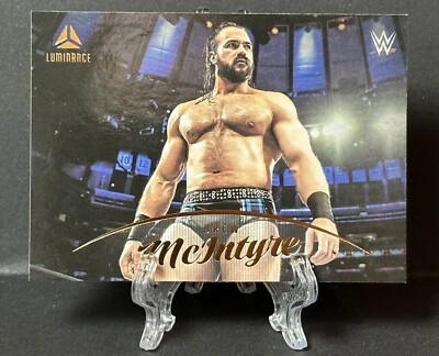 2023 Drew McIntyre Panini Chronicles Luminance WWE Bronze Parallel - Image 1 of 2