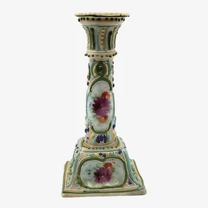 Vintage Hand Painted Candle Stick 11.5cm - Picture 1 of 6