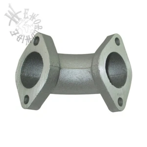 27mm Intake Manifold Pipe angled 0° For Pit Dirt Bikes 125cc 140cc 150cc 160cc - Foto 1 di 5