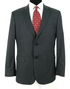 Banana Republic Blazer 44R Gray Pinstripe All Season Sport Coat Jacket NWOT 44 R - Picture 1 of 7