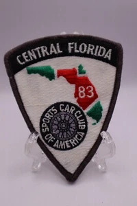 SCCA SPORTS CAR CLUB OF AMERICA CFR EMBROIDERED PATCH GOOD CONDITION - Picture 1 of 2