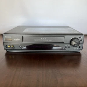 Admiral JSJ 20425 4-Head VCR Plus+ HQ VHS Player Recorder No Remote Tested Works - Picture 1 of 9