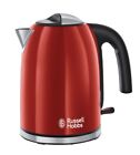 Kettle Russell Hobbs 20412-70 2400W Red Stainless Steel 2400 W 1,7 ... NUEVO