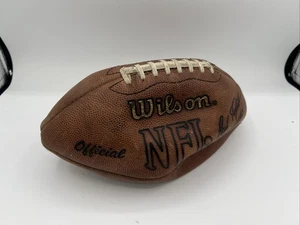 VTG Official Wilson NFL Paul Tagliabue Football Game Ball Doesn't Hold Air - Picture 1 of 6