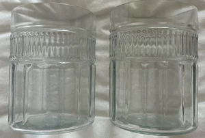 Anchor Hocking Annapolis Anchor Over H Double Old Fashioned Glasses Marked w ‘9’ - Picture 1 of 10