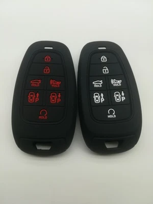 2*Fob Key Cover for 2018 2019 2020 2021 2022 2023 2024 2025 HYUNDAI NEXO SONATA - Image 1 of 4