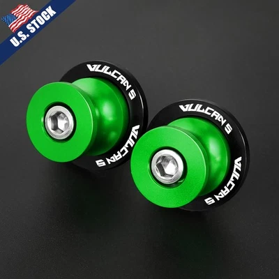 Swingarm Sliders for Kawasaki ER-6N ER-6F KLE650 Versys1000 Z750 ZX-14 zx1400 Foto 1 de 4