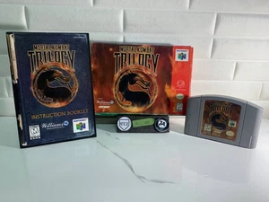 Mortal Kombat Trilogy - CIB Good Condition - N64 🐉 - Picture 1 of 15