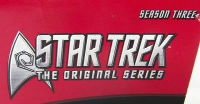 Star Trek Season 3 Original Series 7 Discs Total Region 1 DVD Set Free Shipping Foto 1 de 4