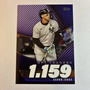 2025 Topps Series 2 Aaron Judge OPS Leaders #OPS-1 New York Yankees - Picture 1 of 2
