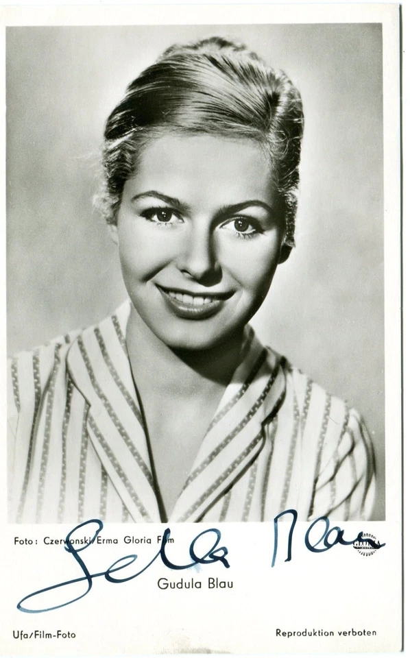 Gudula Blau - original signierte UFA Karte FK 3641 - Bild 1 von 1