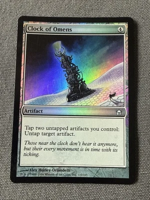 Clock of Omens FOIL Fifth Dawn Magic The Gathering MTG Card - Image 1 of 2