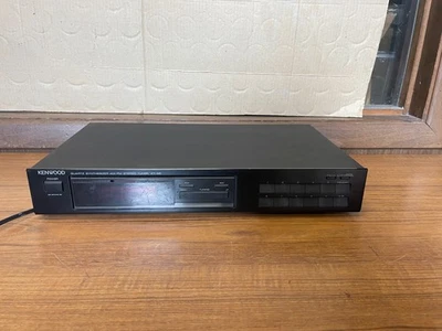 Kenwood Quartz Synthesizer AM-FM Stereo Tuner KT-58 works * - Image 1 of 4