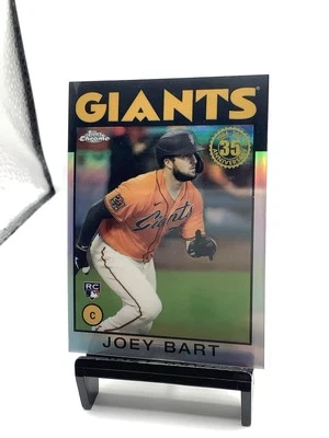 2021 Topps Chrome - 1986 Topps Baseball Joey Bart #86BC-15 (RC) - Image 1 of 3