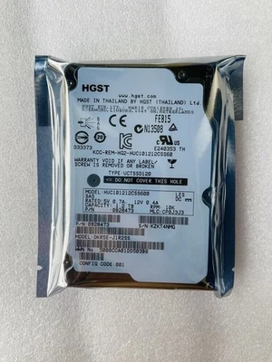 HGST 1.2TB 10K 2.5" SAS 6.0GB/s Enterprise HDD HUC101212CSS600 hard drive - Image 1 of 4