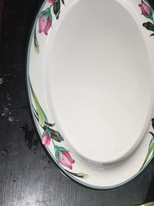 ONE Lenox China MIDNIGHT BLOSSOMS 14¼" Oval Platter - Picture 1 of 2