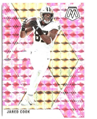 2020 Panini Mosaic #145 Jared Cook Prizm Camo Pink - Image 1 of 2