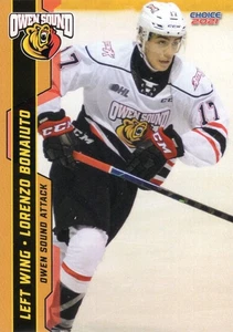 2021/22 Owen Sound Attack - LORENZO BONAIUTO - Picture 1 of 2