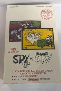 SPY vs SPY Trading Cards 36 FOIL PACKS - FACTORY SEALED - Bild 1 von 4