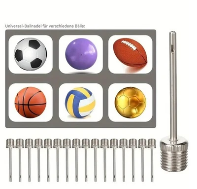 Ball Pumpe Ballnadel Fußball Basketball Nadeln Ventilnadel Luftpumpe Ventil - Bild 1 von 2
