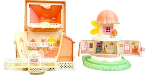 Hasbro VNTG Charmkins Jewellry House & Whippoorwill Flower Mill & Figures READ - Picture 1 of 15