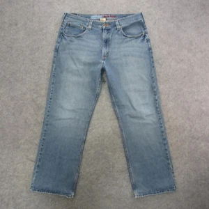 Urban Pipeline Jeans Men's 38x32 Blue Light Wash Straight Leg Jeans - Picture 1 of 11