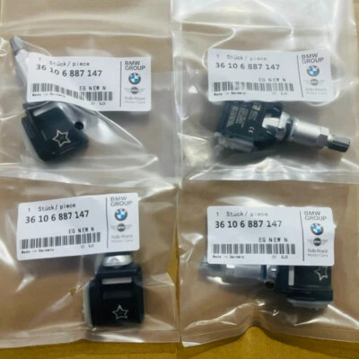 4Pcs OEM TPMS 36106887147 Tire Pressure Sensor for 2021-2024 BMW X3M 433MHz US - Image 1 of 4