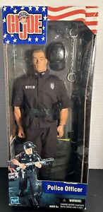 G.I. Figurine Joe Police Officer Neuf dans sa boîte Vintage - Hasbro 2001 COMPLÈTE