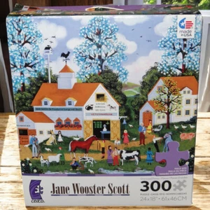 Jane Wooster Scott The Pet Vet 300 Large Piece Jigsaw Puzzle Ceaco ~ EUC VHTF - Picture 1 of 5
