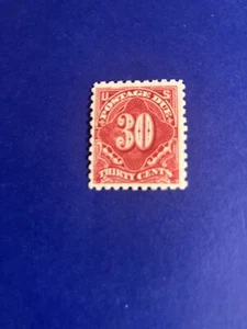 US #J66a Mint MH 30c Postage Due - Picture 1 of 2