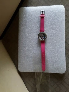 Disney Mickey And Minnie Mouse Women's Silver tone And Alloy Watch New 5-23 - Picture 1 of 3