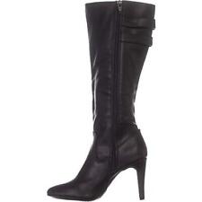 Rialto Cahoon Knee High Boots, Black Smooth, 7 US
