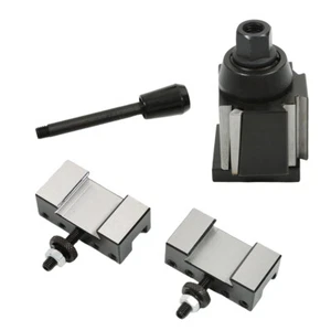 For Lathe Swing Dia 8 Inch OXA Wedge Type Tool Post Set 250-000 250-001 250-002 - Picture 1 of 12