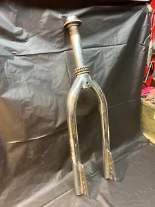 Vintage Chrome 20" BMX Style Fork 1" Needs Repair! - Picture 1 of 8