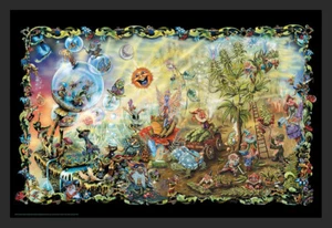 Officially Licensed Dream Combo by Mike DuBois 36 x 24 Inch Framed - Picture 1 of 1