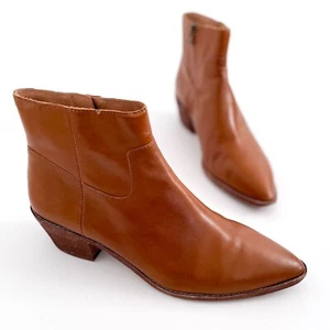 Madewell Brown Leather Charley Boot 11 Pointed Toe - Picture 1 of 12