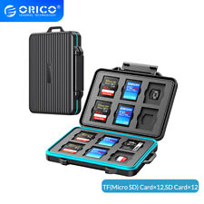 ORICO SD Card Storage Case Holder for Multi SD TF Card SSD/HDD Waterproof Shock