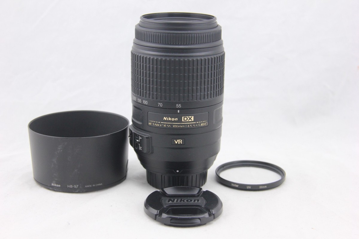 Nikon 55-300mm f/4.5-5.6 Camera Lenses for sale | eBay Nikon 55-300mm f/4.5-5.6 Camera Lenses for sale | eBay