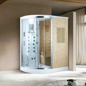 Dampfdusche Montana I inkl. Saunafunktion 170x100cm Sauna Dusche Bad Angebot - Bild 1 von 3
