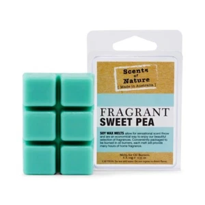 Scents of Nature by Tilley Soy Wax Melts - Fragrant Sweet Pea - Picture 1 of 1