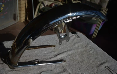 1978 Honda CB125S-78 Chrome Front Fender Used OEM - Image 1 of 4