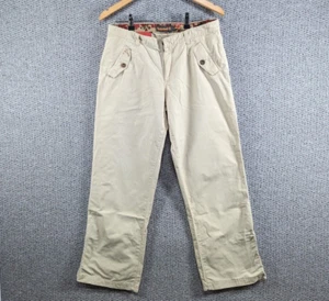 TIMBERLAND Retro (2004) Women's Beige Mid Rise Chino Pants Trousers UK 12 US 8 M - Picture 1 of 18