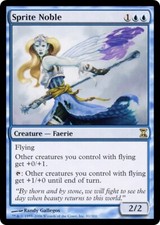 SPRITE NOBLE ~mtg NM Time Spiral Rare x1