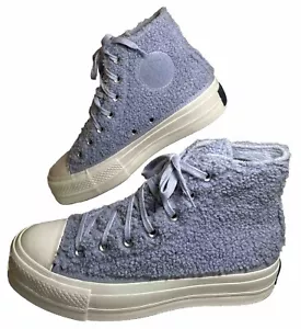 Zapatillas deportivas Converse azul polar plataforma zapatos, Sherpa Ghost, 572240C mujeres Reino Unido 5,5 - Imagen 1 de 14