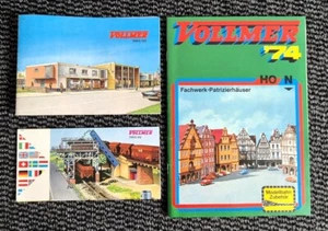 3 Vollmer Modellbaukataloge von 1964/65 + 1965/66 + 1974 - Sehr gut - Bild 1 von 2