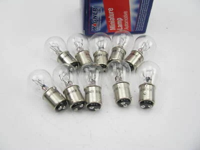 (10) Wagner 1034 Turn Signal Light Bulb - Double Contact Index S-8 12V 8.26 Watt - Image 1 of 3